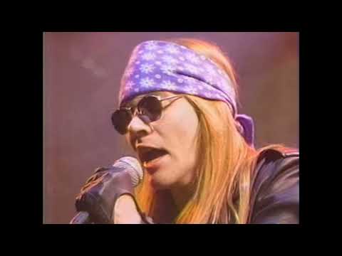 Guns N Roses - Fox Late Show 1988 (4K Remastered)