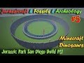 Minecraft Dinosaurs JurassiCraft Fossils and Archeology Ep5 Jurassic Park San Diego Build Pt1