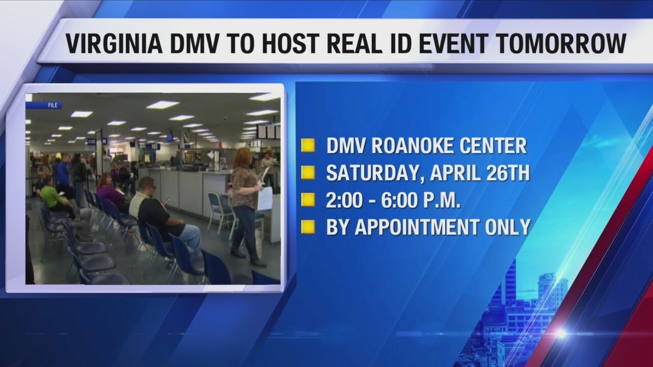 roanoke-dmv-to-host-real-id-session-book-appointment-now-youtube