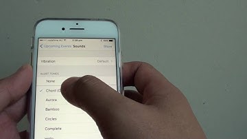 iPhone 7: How to Change Calendar Notification Sound