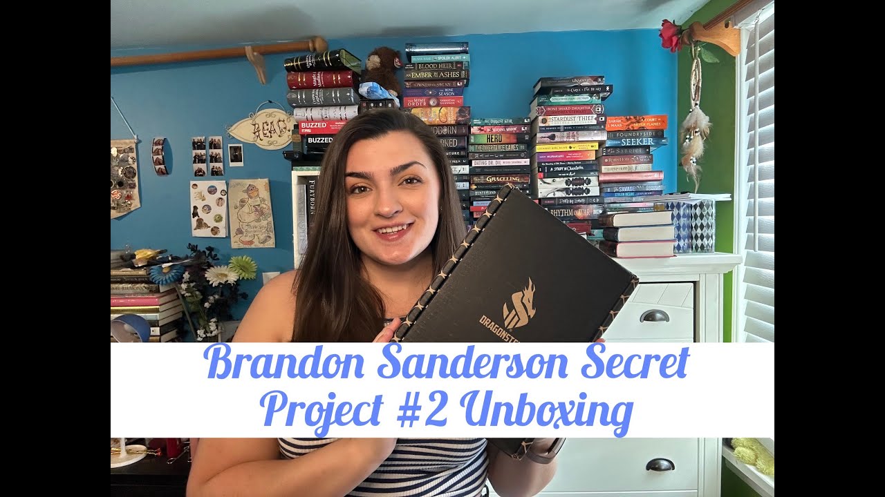 Brandon Sanderson Secret Project 2 Unboxing YouTube