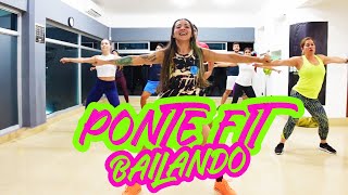 PONTE FIT BAILANDO en CASA - 1 hora Cardio Dance #42- Non stop Zumba Class - Natalia Vanq