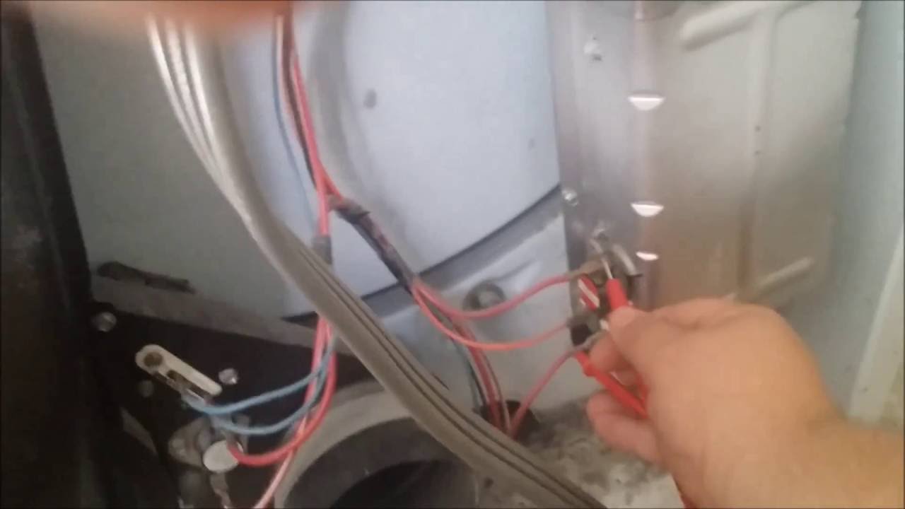 Whirlpool Dryer Not Heating - YouTube