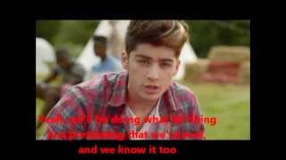 One Direction - Live while we're young (official video+lyrics)