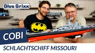 Schlachtschiff Missouri von Cobi @ BlueBrixx - "Mighty Mo" aus Klemmbausteinen!