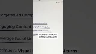 Famous How Visual Learning Works (65% vs 10%) — MyLens AI Profile