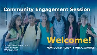 Community Engagement Session 9-18-24 at Rockville High School