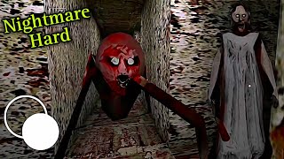 جراني مود غراني شابتر تو وضع الكابوس الصعب مخيف ?? Granny V1.8 In Granny 2 mod Nightmare Hard Mode