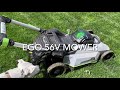 1 yr review: EGO 56v mower