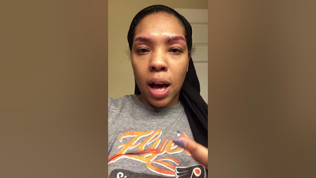 Eyebrow Tinting Gone Wrong YouTube