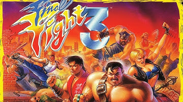 FINAL FIGHT 3 (Snes) Gameplay Full Playthrough | shader crt + overlay