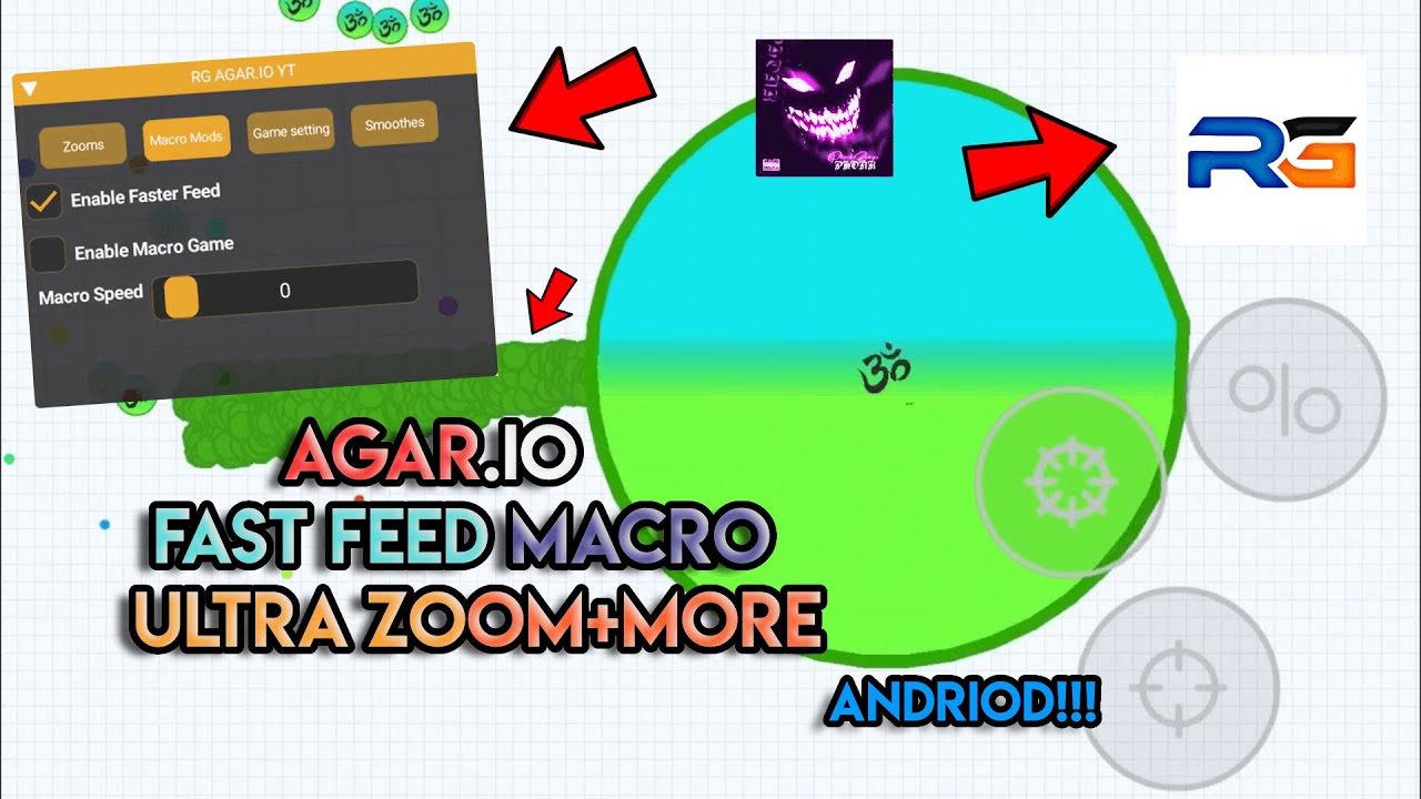 Agar.io 2.19.2 Mod Menu Hack! Zoom Fast Feed 