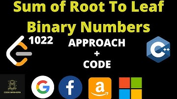 Sum of Root To Leaf Binary Numbers | Leetcode 1022 | Leetcode September challenge