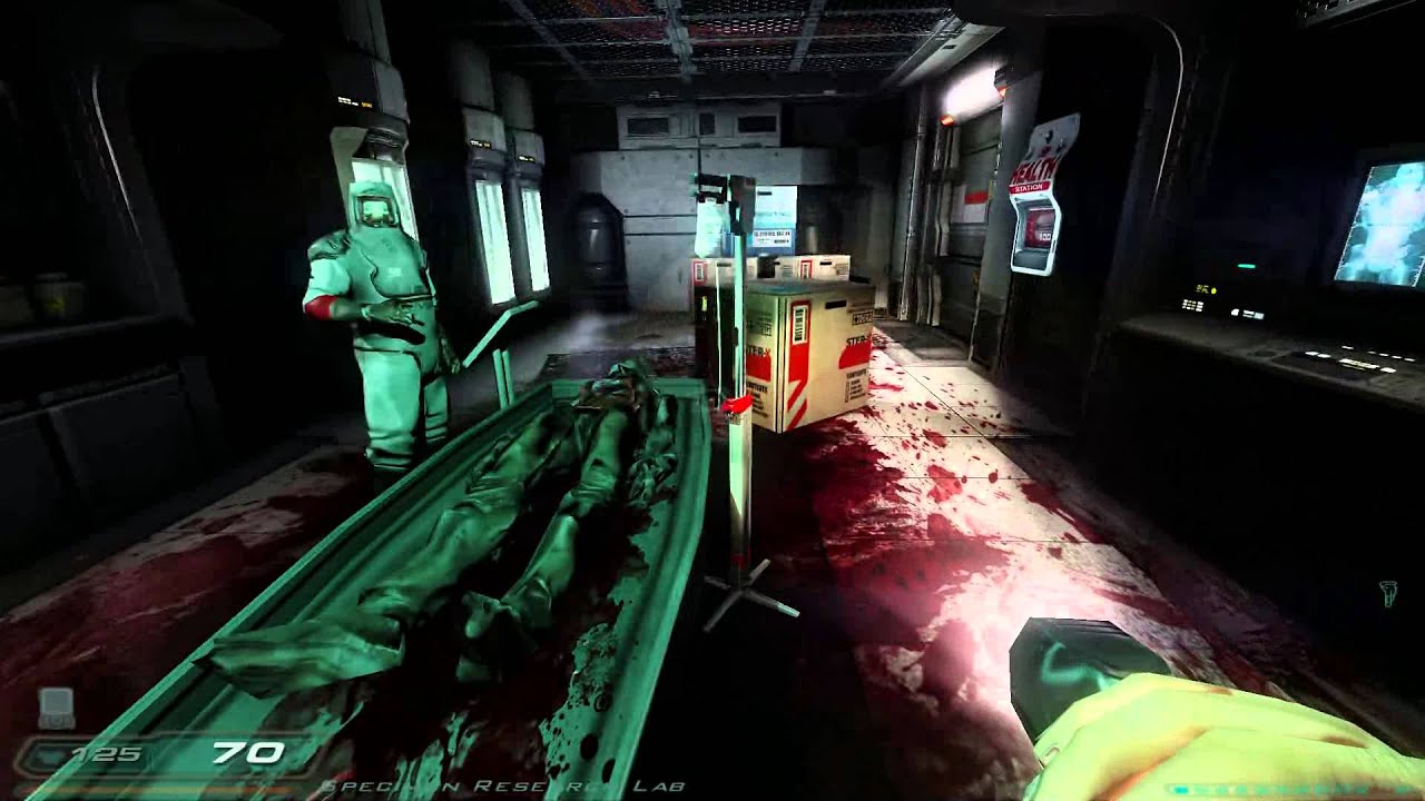 Doom 3 HD: E1M17 - Delta Labs - Level 2b