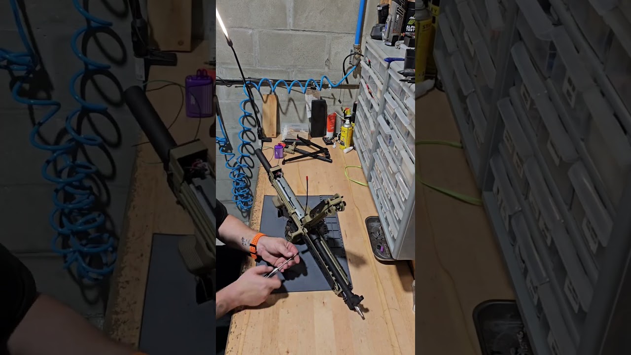 🔥🔥F2  LMG BY STAMPEDE AIRSOFT AND BULLCRAFT INDUSTRIES 