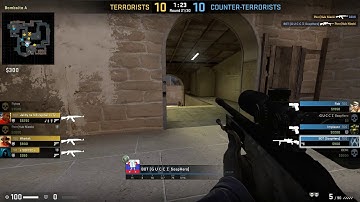 CS:GO Mirage Ace with Scout only SSG 08