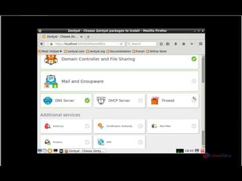 How to Install Zentyal as Integrate Windows System and PDC