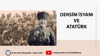 Dersi̇m İsyani Ve Atatürk
