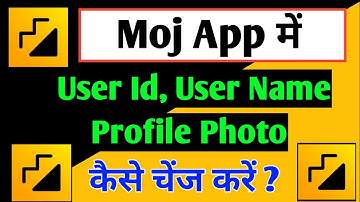 Moj App Me Profile Photo,User Id, User Name Kaise Change Kare !! Moj App Me Profile Edit Kaise Kare