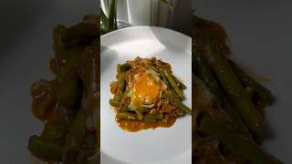 Delicious esparragado asparagus recipe. southernspain recipe healthy recetas saludable shorts