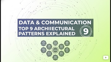Top 9 Data & Communication Architectural Patterns for Scalable Systems  #systemdesign #data