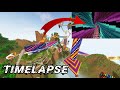 Minecraft: 100 Hours Timelapse! (Roller Coaster)