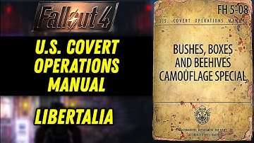 US Covert Operations Manual Magazine: Libertalia Location Guide | Fallout 4