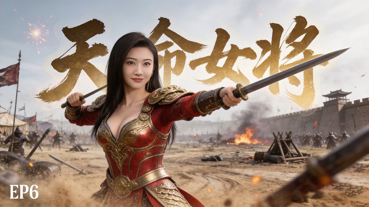 🌸紅甲女將親臨城下，萬軍齊動一劍改寫戰局🌸Full Movie Version