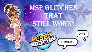 3 Glitches in Msp that still work (2017 December)