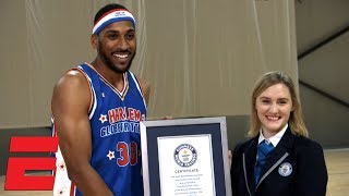 Harlem Globetrotters set 5 Guinness World Records in one day