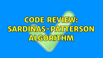Code Review: Sardinas-Patterson Algorithm