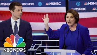 Amy Klobuchar Goes After Bloomberg: 'We Need Something Different Than Donald Trump' | NBC News