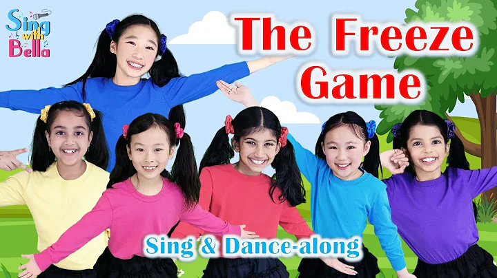 Freeze Game Song with lyrics and actions | Sing with Bella Ensemble | Music/Lyrics by Lori&RJ Music
