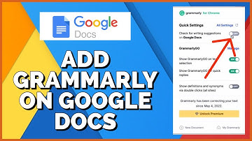 How to Add Grammarly to Google Docs 2023?