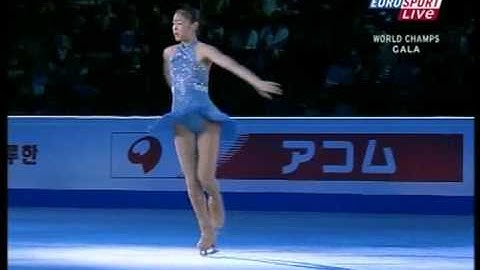 2008 World Championship Ex Kim Yu-na [Only Hope] (Russia Eurosport )