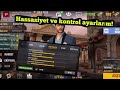Zula mobil Hassasiyet ve kontrol ayarlarım.