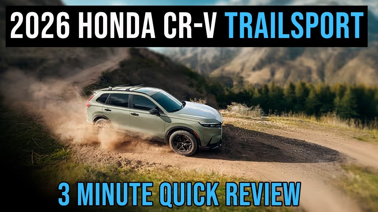 2026 Honda CR-V TrailSport vs RAV4, Tucson, CX-50 & Forester
