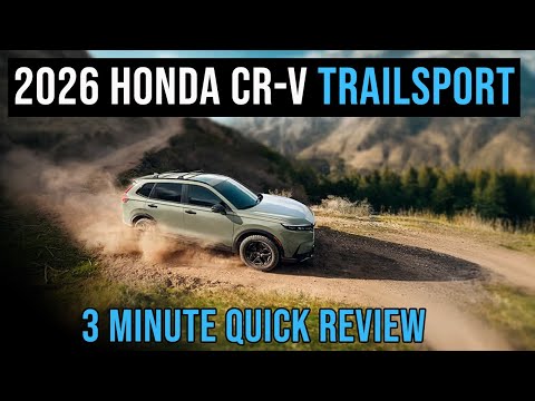 2026 Honda CR-V TrailSport vs RAV4, Tucson, CX-50 & Forester