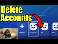 How To Delete Accounts on PS4