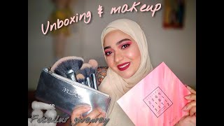 Unboxing Makeup giveawayربحت مكياج ||بمسابقة، يلا نجربهم||focallur products