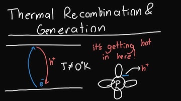 Thermal Recombination and Generation
