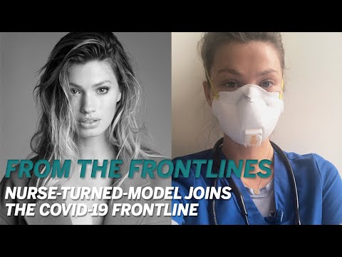Nurse-Turned Model Joins the Fight Against Covid-19 | From the Frontlines | Health