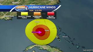 Watch: Sun and clouds; Irma landfall approaching