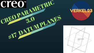 # Tutorial 17:- I Creating Datum Planes I Creo Parametric 3.0