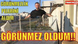 GÖRÜNMEZLİK PELERİNİ ALDIM !! GÖRÜNMEZ OLDUM !! Resimi