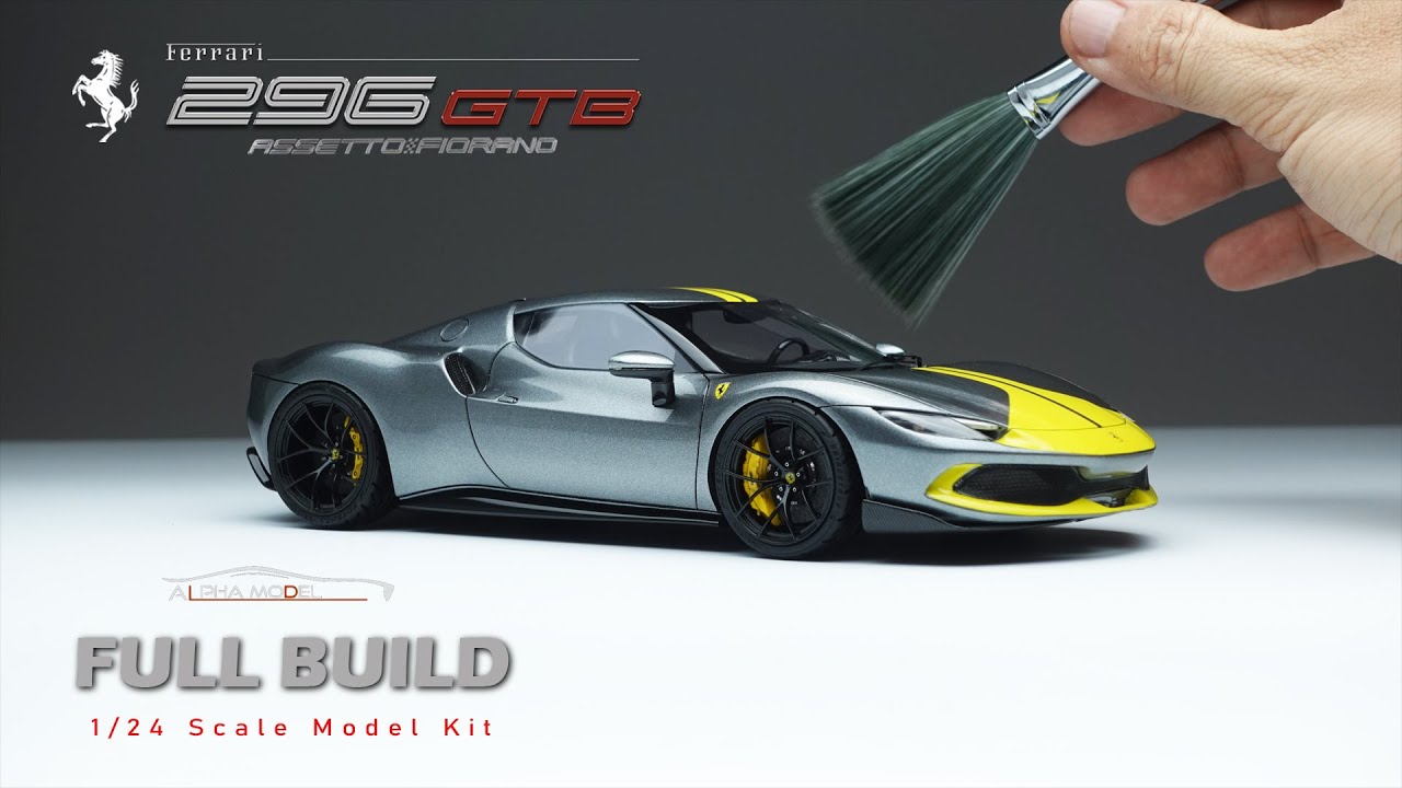 Ferrari 296 GTB Assetto Fiorano | Alpha Model | 1/24 | Scale Model