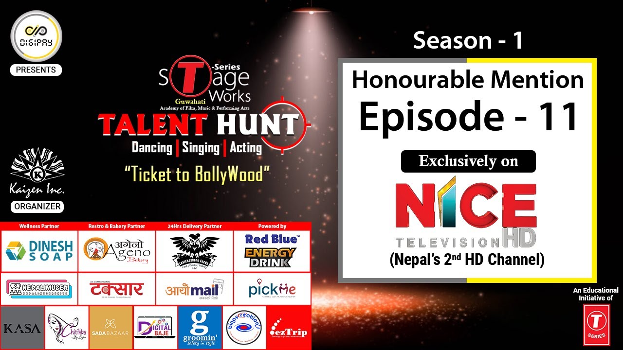 T-Series Stage Work - Talent Hunt | Season 1 – Honourable Mention – Ep 11 | DigiPay | KizenInc |