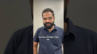 Dummy Variable Trap Explained | Why We Drop One Column #datascience #mlbasics #interviewquestions