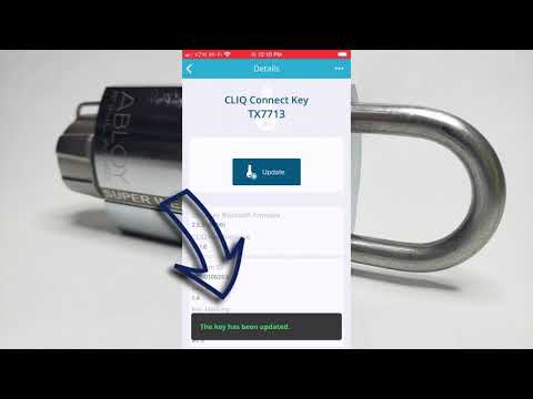 CLIQ Connect Bluetooth App