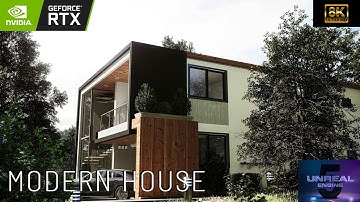 Superior architectural design - but in 8k 60 fps! | UE5 RTX Real-Time render